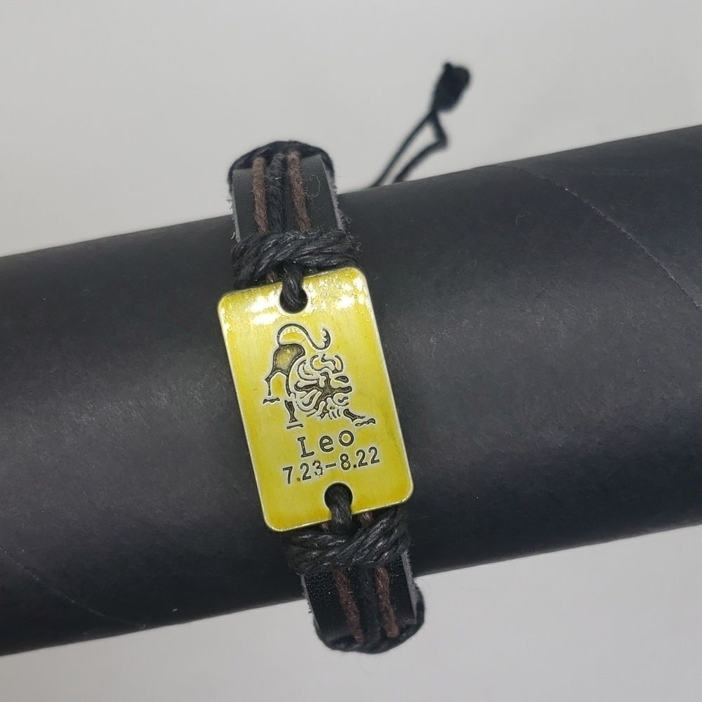 Leo Lion Zodiac bracelet